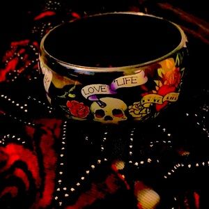 💀Ed Hardy Tattoo Bangle/Bracelet